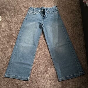 GAP Women's Wide Leg Blue Jeans